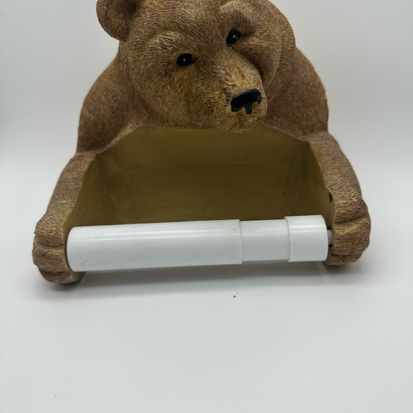 Rivers edge bear Toilet paper dispenser - Picture 2 of 10